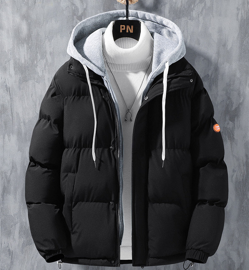 Korean Style Men’s Winter Hooded Jacket