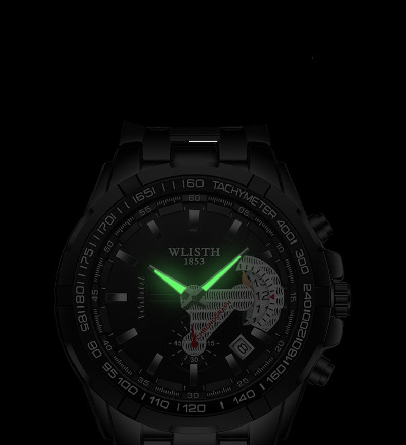 Men’s Waterproof Quartz Sports Watch |Stylish Wristwatch |Super Trendz