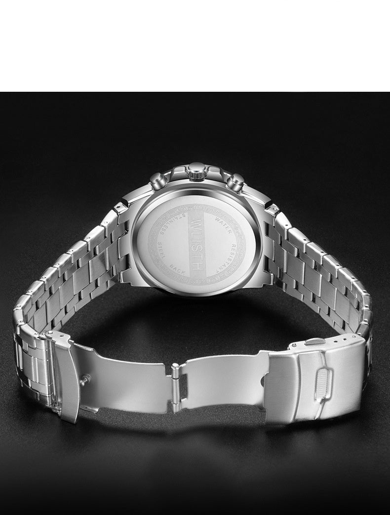 Men’s Waterproof Quartz Sports Watch |Stylish Wristwatch |Super Trendz
