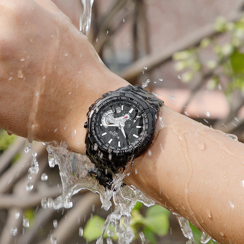 Men’s Waterproof Quartz Sports Watch |Stylish Wristwatch |Super Trendz
