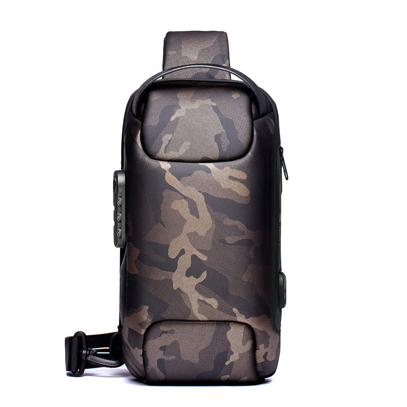 Waterproof USB Crossbody Bag | Multifunction Travel Bag | Super Trendz