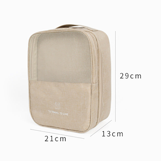 Waterproof Travel Shoe Bag | Portable Organizer Bag | Super Trendz