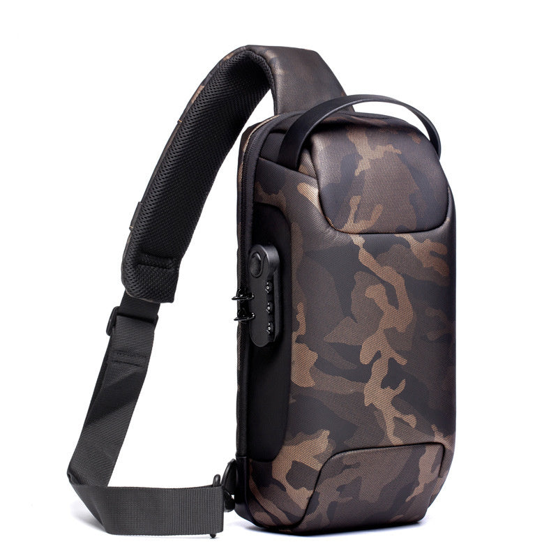 Waterproof USB Crossbody Bag | Multifunction Travel Bag | Super Trendz