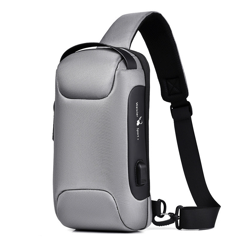 Waterproof USB Crossbody Bag | Multifunction Travel Bag | Super Trendz