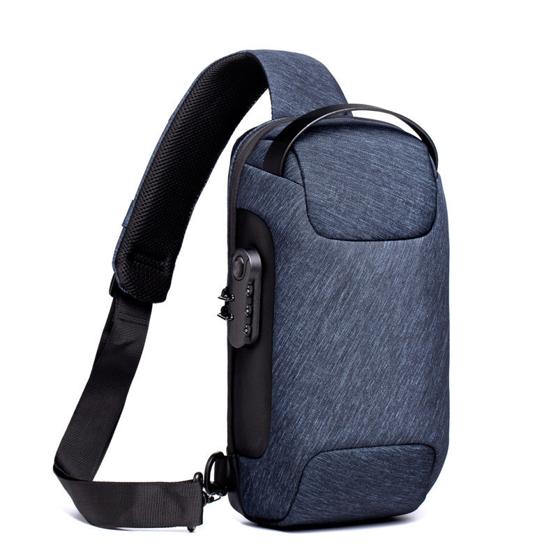 Waterproof USB Crossbody Bag | Multifunction Travel Bag | Super Trendz