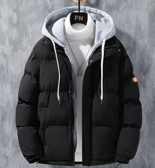 Korean Style Men’s Winter Hooded Jacket