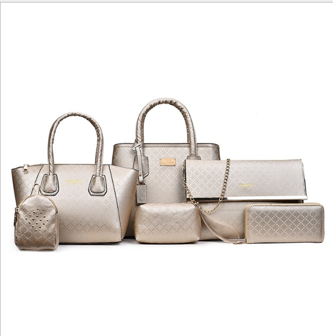 Trendy 6Pcs Women’s Leather Handbag Set | Messenger Bag | Super Trendz