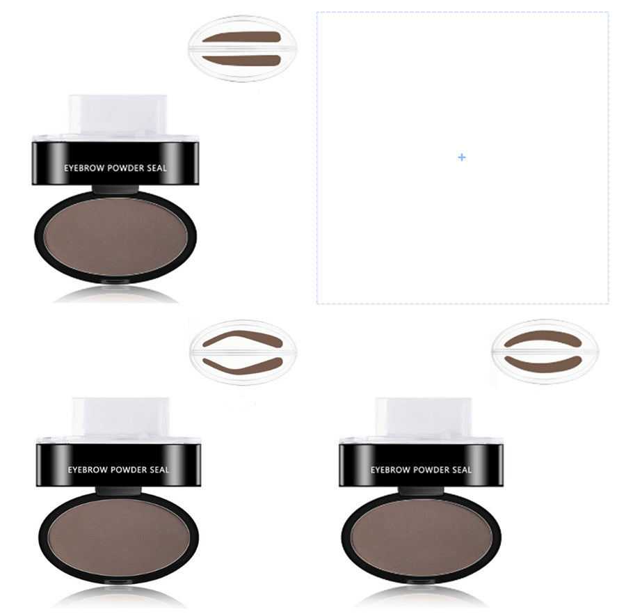 Eyebrow Powder Stamp Tint Stencil Kit Cosmetics Professional Makeup Waterproof Eye Brow Stamp Lift Eye Brow Stamp Lift Eye Brow Stamp Lift Eyebrow Enhancers Stencil Kit