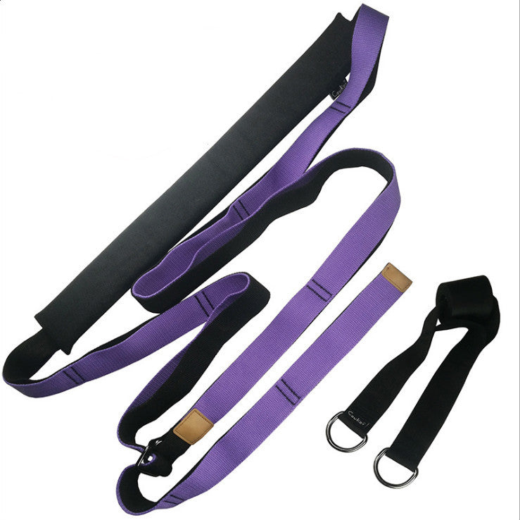 Durable Yoga Strap | Exercise Gym Belt for Stretching | Super Trendz