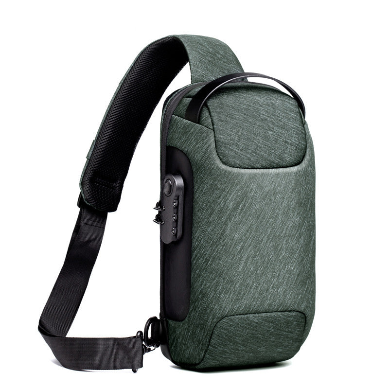 Waterproof USB Crossbody Bag | Multifunction Travel Bag | Super Trendz