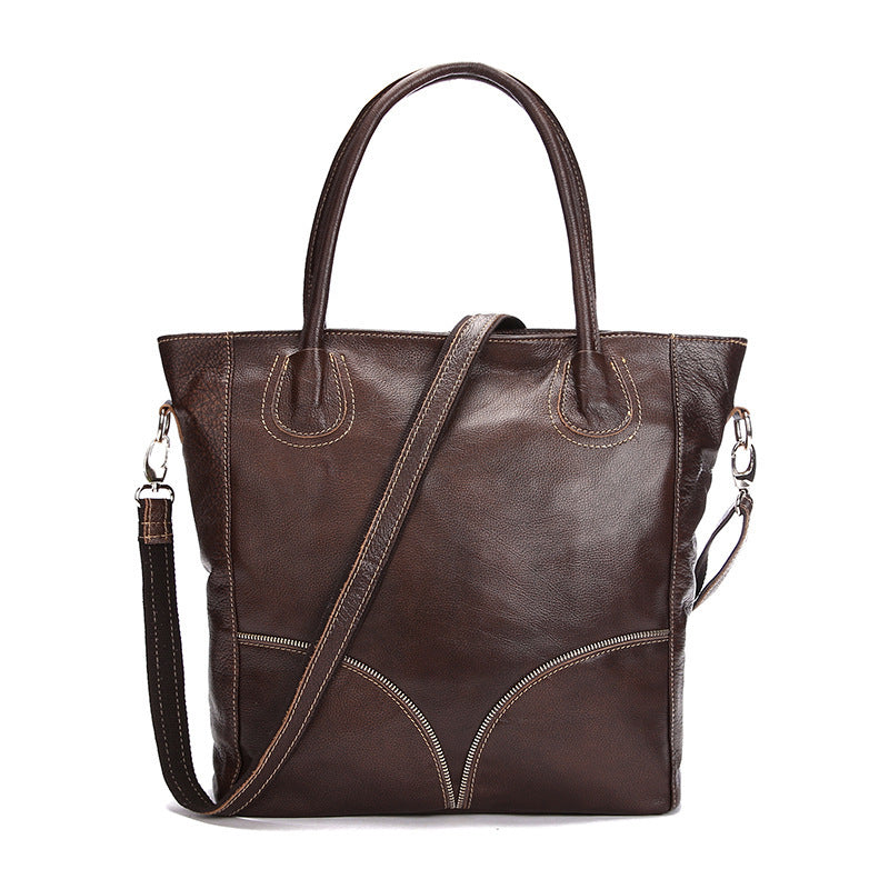 Leather Handbag | Large Capacity Tote Bag for Shopping | Super Trendz