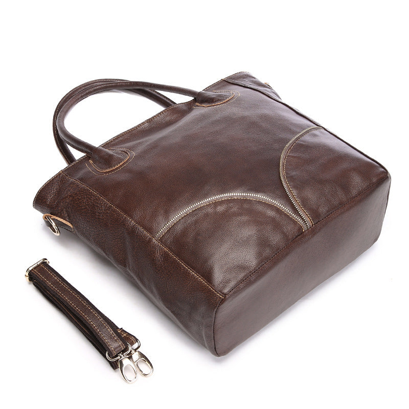 Leather Handbag | Large Capacity Tote Bag for Shopping | Super Trendz