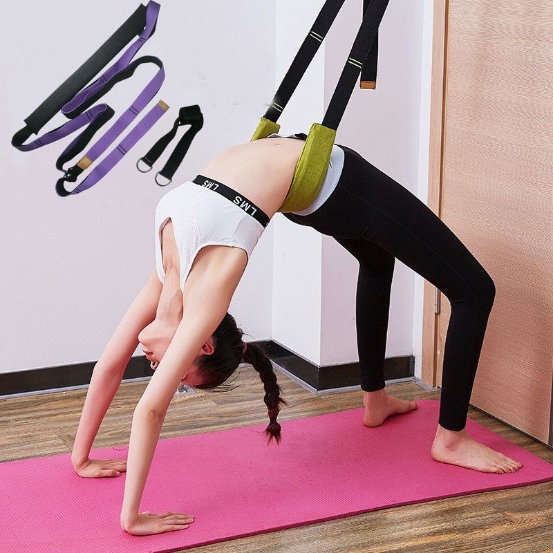 Durable Yoga Strap | Exercise Gym Belt for Stretching | Super Trendz