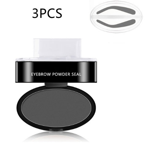 Eyebrow Powder Stamp Tint Stencil Kit Cosmetics Professional Makeup Waterproof Eye Brow Stamp Lift Eye Brow Stamp Lift Eye Brow Stamp Lift Eyebrow Enhancers Stencil Kit