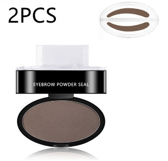 Eyebrow Powder Stamp Tint Stencil Kit Cosmetics Professional Makeup Waterproof Eye Brow Stamp Lift Eye Brow Stamp Lift Eye Brow Stamp Lift Eyebrow Enhancers Stencil Kit