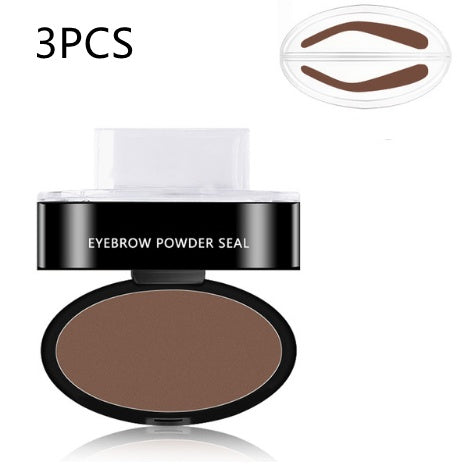 Eyebrow Powder Stamp Tint Stencil Kit Cosmetics Professional Makeup Waterproof Eye Brow Stamp Lift Eye Brow Stamp Lift Eye Brow Stamp Lift Eyebrow Enhancers Stencil Kit