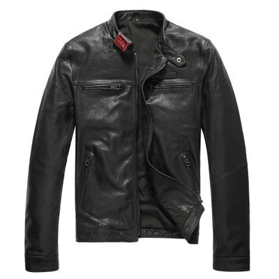 Men’s Short Leather Jacket | Timeless Style &  Comfort | Super Trendz