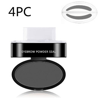 Eyebrow Powder Stamp Tint Stencil Kit Cosmetics Professional Makeup Waterproof Eye Brow Stamp Lift Eye Brow Stamp Lift Eye Brow Stamp Lift Eyebrow Enhancers Stencil Kit