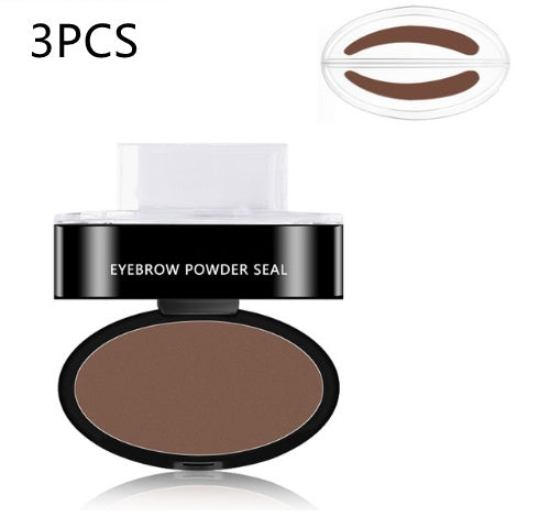 Eyebrow Powder Stamp Tint Stencil Kit Cosmetics Professional Makeup Waterproof Eye Brow Stamp Lift Eye Brow Stamp Lift Eye Brow Stamp Lift Eyebrow Enhancers Stencil Kit