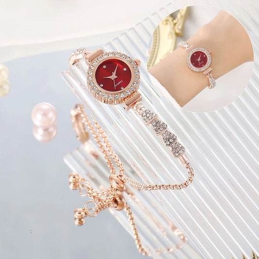 Fashion Luxury Women’s Strap Watch | Super Trendz | Elegant Bracelet