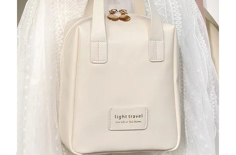 Luxury Leather Cosmetic Bag | Waterproof Travel-Friendly| Super Trendzs