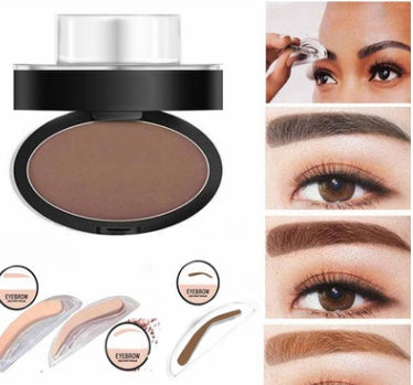Eyebrow Powder Stamp Tint Stencil Kit Cosmetics Professional Makeup Waterproof Eye Brow Stamp Lift Eye Brow Stamp Lift Eye Brow Stamp Lift Eyebrow Enhancers Stencil Kit