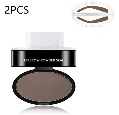 Eyebrow Powder Stamp Tint Stencil Kit Cosmetics Professional Makeup Waterproof Eye Brow Stamp Lift Eye Brow Stamp Lift Eye Brow Stamp Lift Eyebrow Enhancers Stencil Kit
