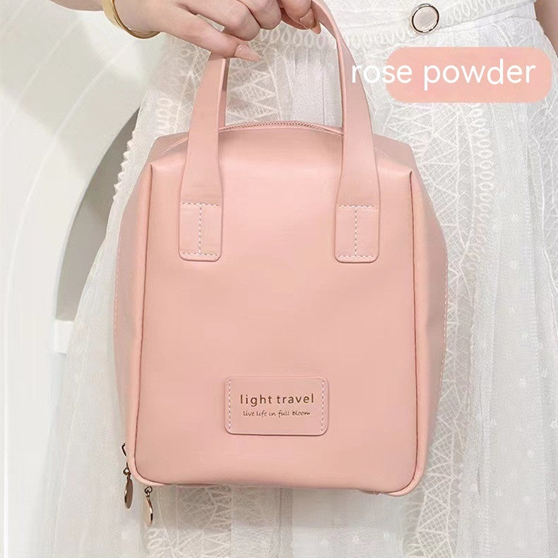 Luxury Leather Cosmetic Bag | Waterproof Travel-Friendly| Super Trendzs