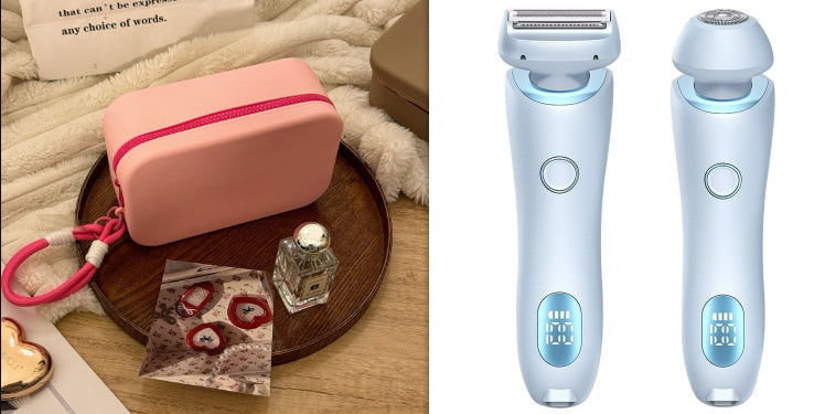 2-in-1 USB Epilator & Trimmer | Face to Bikini Shaver | Super Trendz