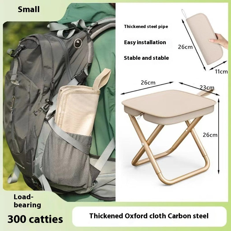 Portable Outdoor Folding Pocket Stool |Lightweight Stool |Super Trendz