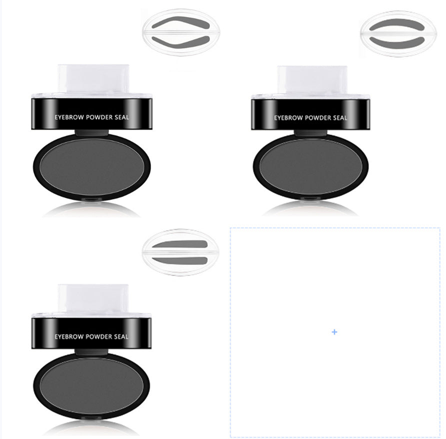 Eyebrow Powder Stamp Tint Stencil Kit Cosmetics Professional Makeup Waterproof Eye Brow Stamp Lift Eye Brow Stamp Lift Eye Brow Stamp Lift Eyebrow Enhancers Stencil Kit