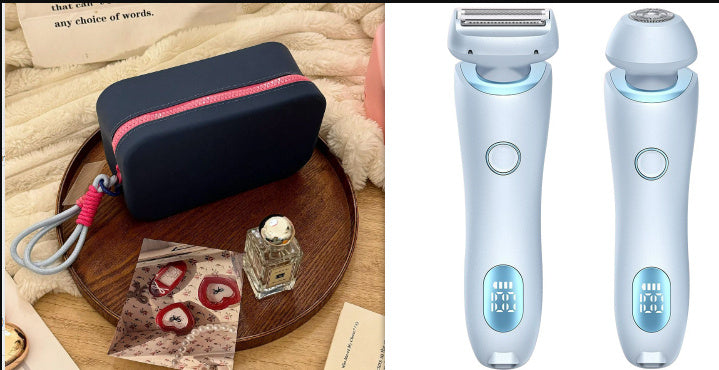 2-in-1 USB Epilator & Trimmer | Face to Bikini Shaver | Super Trendz