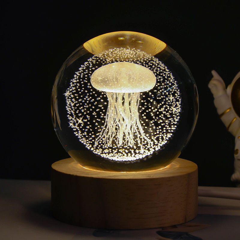 Moon Crystal Ball Night Lamp with the Luminous Starry Sky|Super Trendz