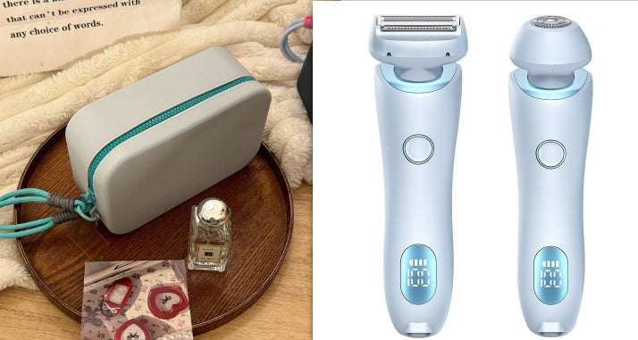 2-in-1 USB Epilator & Trimmer | Face to Bikini Shaver | Super Trendz