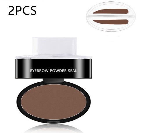 Eyebrow Powder Stamp Tint Stencil Kit Cosmetics Professional Makeup Waterproof Eye Brow Stamp Lift Eye Brow Stamp Lift Eye Brow Stamp Lift Eyebrow Enhancers Stencil Kit